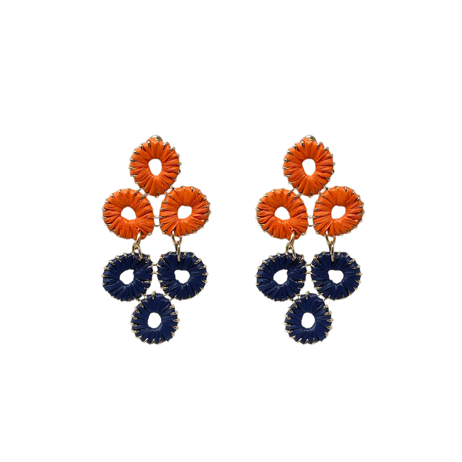 Orange Lagoon Earrings