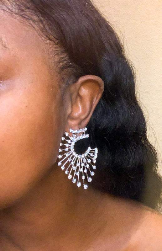Shimmer Spread Earrings