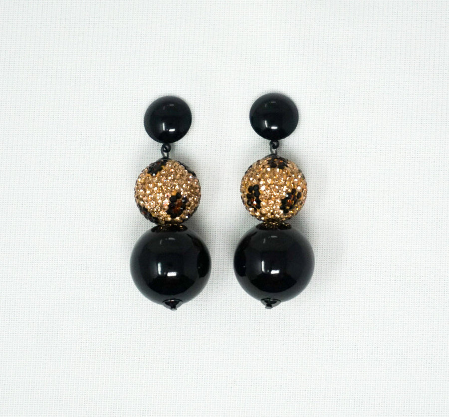 Leopard’s Ball Earrings