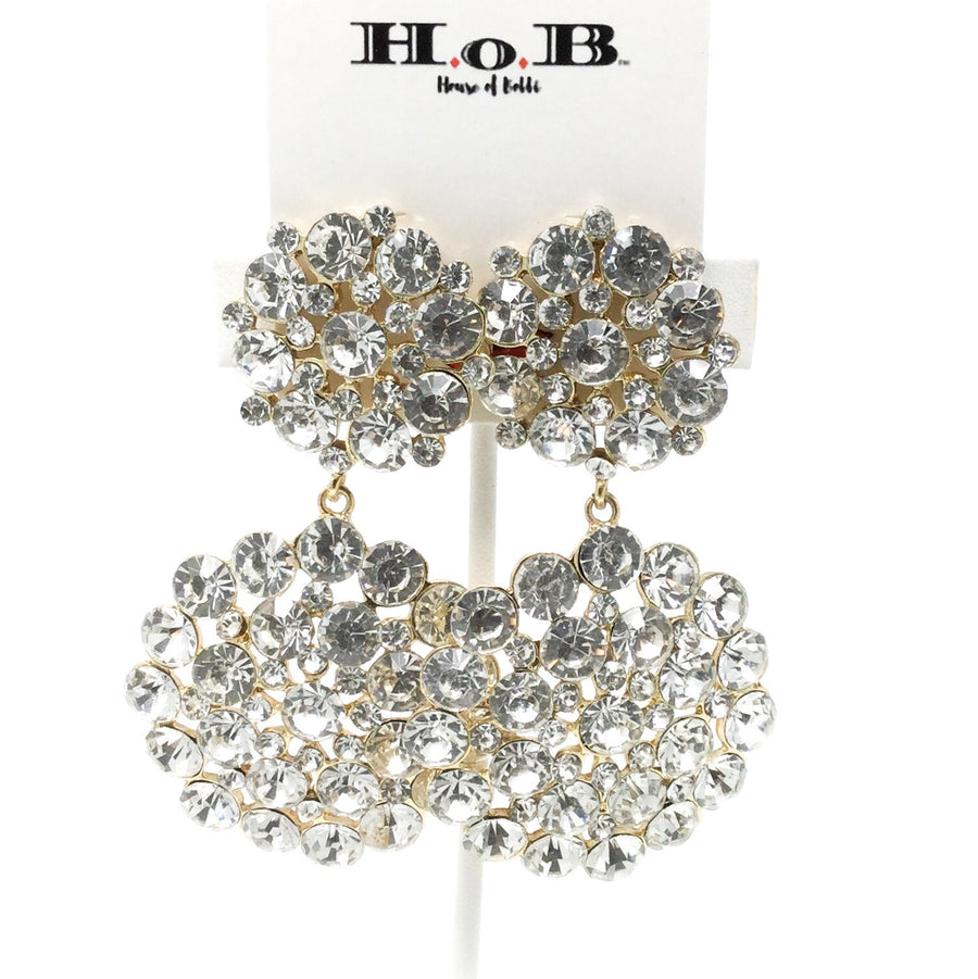 Diamond Bouquet Earrings