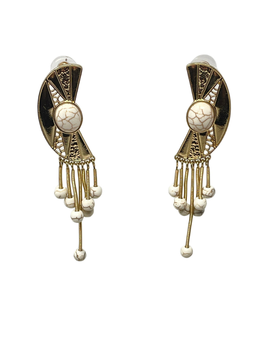 Golden Gladiator earrings