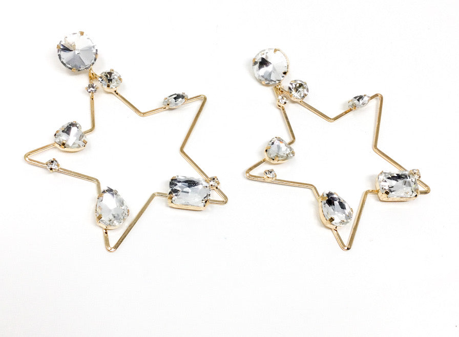 Spangled Star Earrings