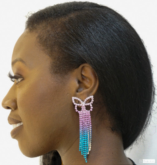 Ombré Butterfly Earrings