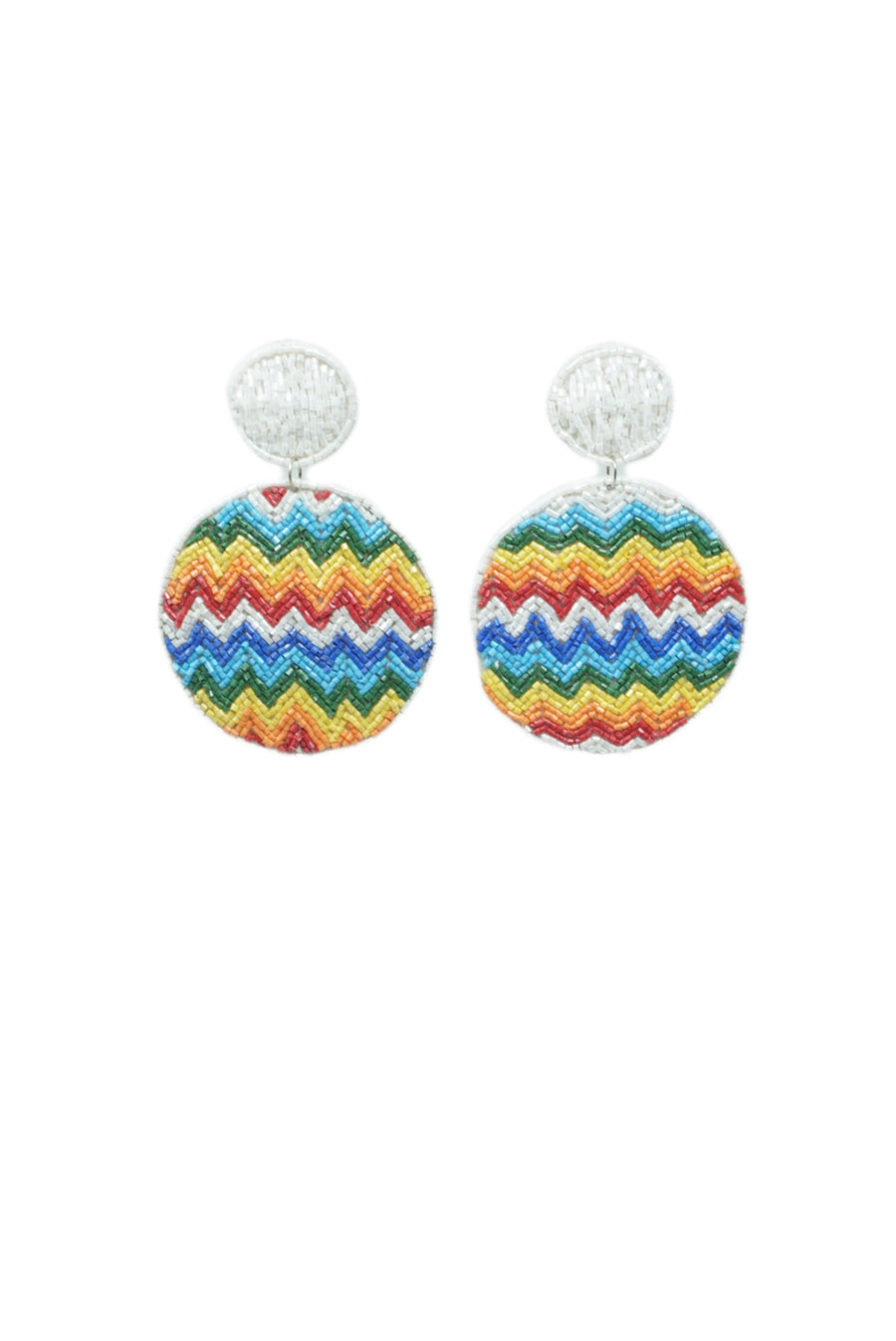Round about Rainbow earrings