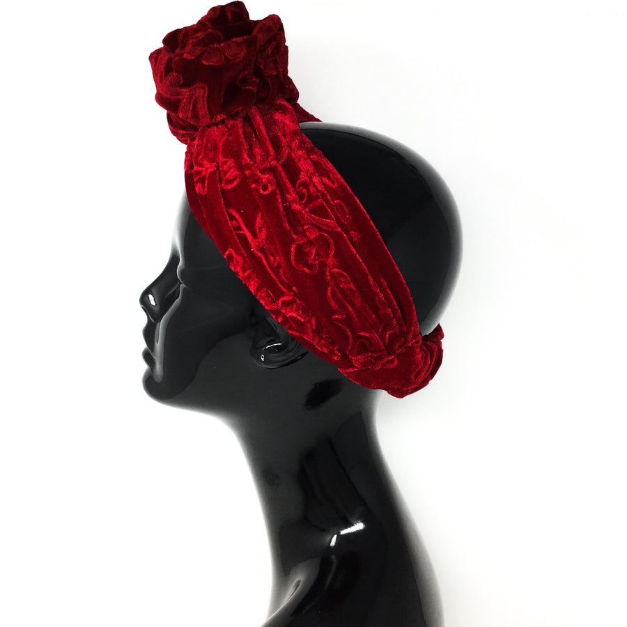 Velvet Rose Headband