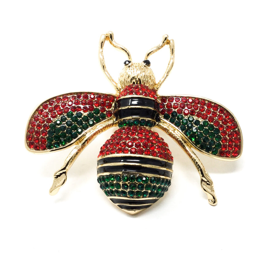 Bee Ring Red and Green