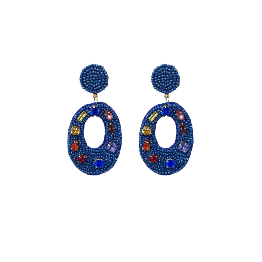 Blue Luxe Earrings