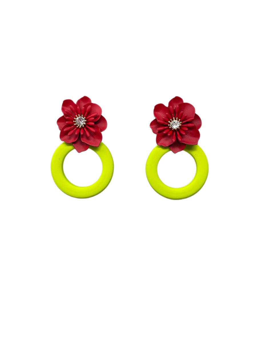 Red Surprise Earrings