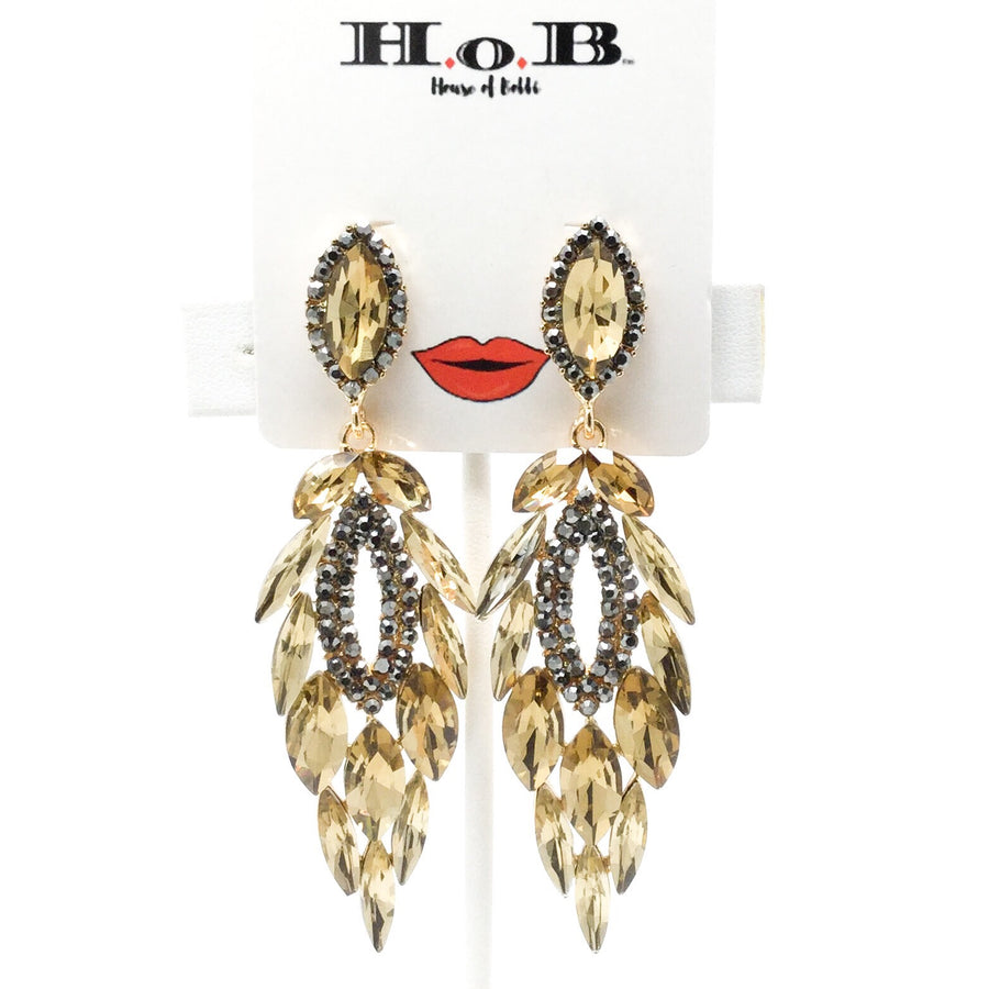 Champagne Marquis Earrings