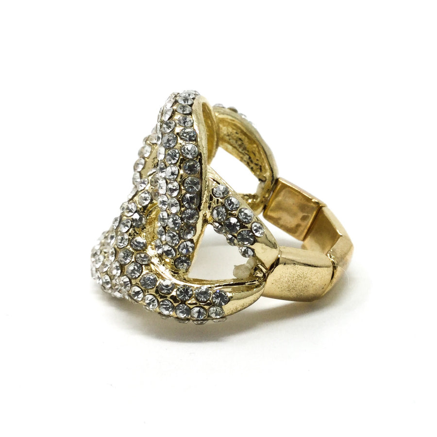 Golden Knot Ring