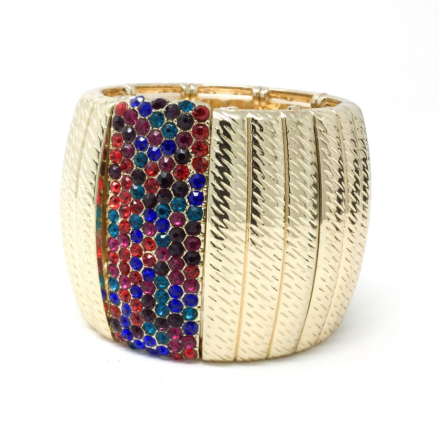 Multicolored Gemstone Bracelet