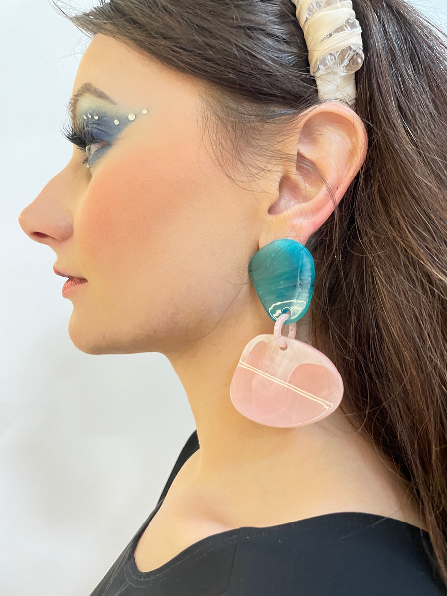 Pink Slopes Earrings
