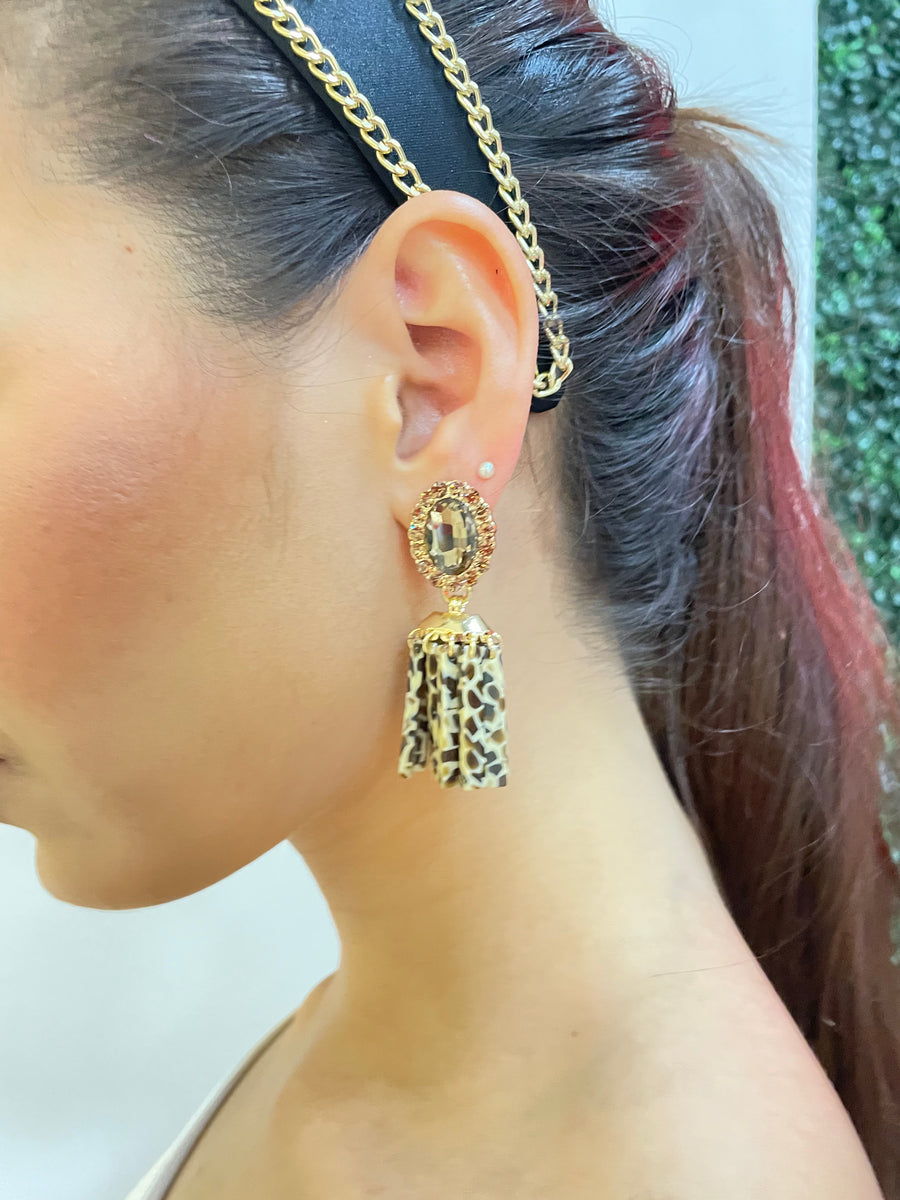 Leopard Belle Earrings