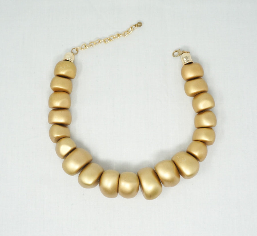 Golden Nugget Short Necklace