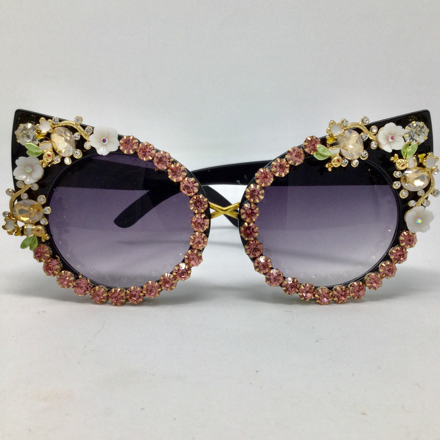Pink Stone Bumblebee Sunglasses