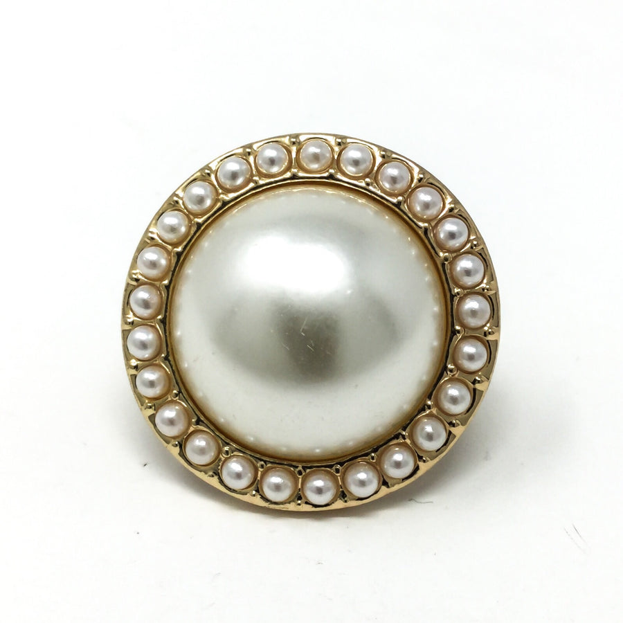 Pearly Girl Cocktail Ring